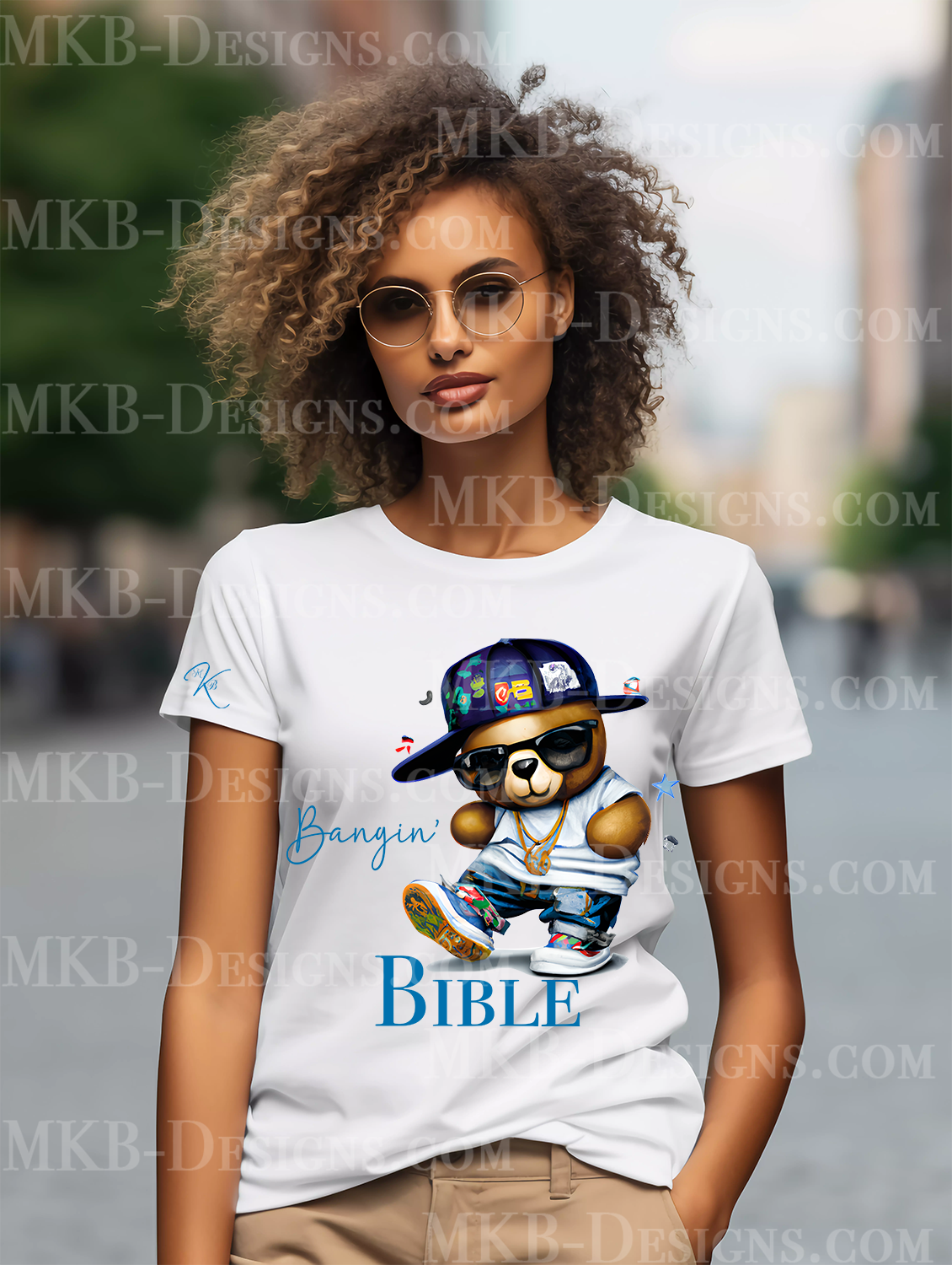 Banging Bible Bear T-Shirt