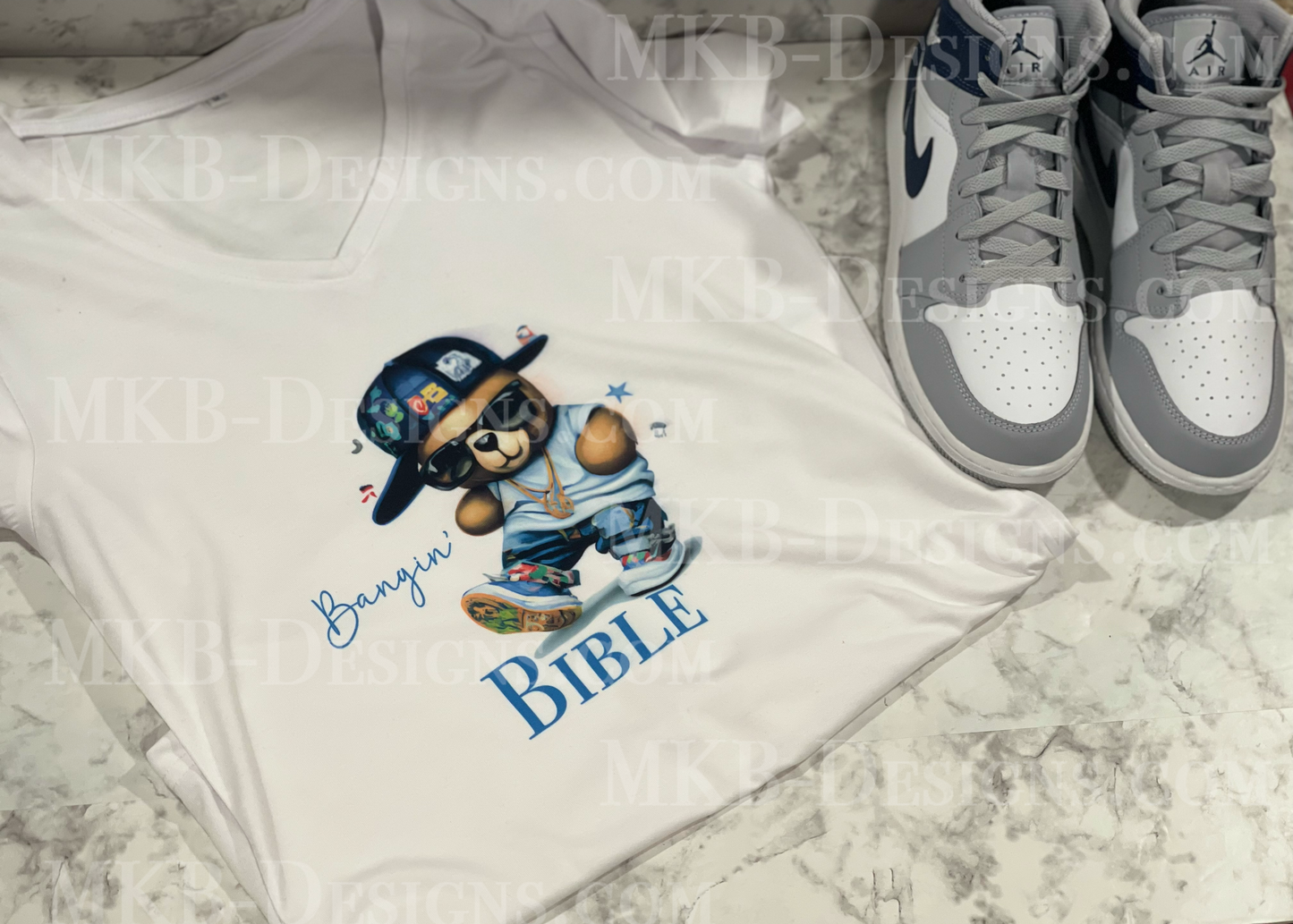 Banging Bible Bear T-Shirt