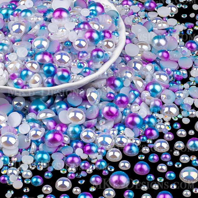 Custom Full Pearl Blinged 11oz Ceramic Mug