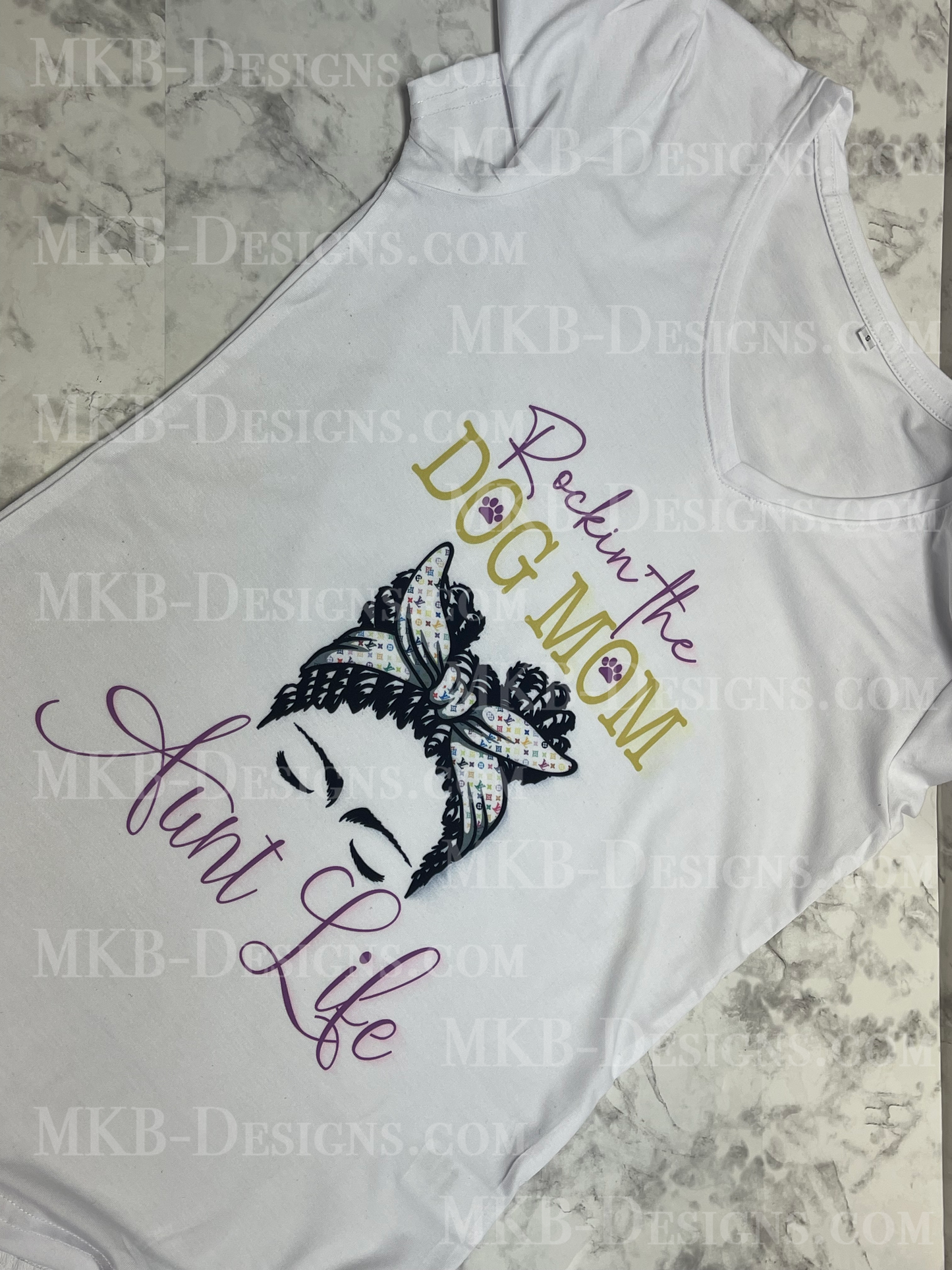 Dog Mom Aunt Life T-Shirt